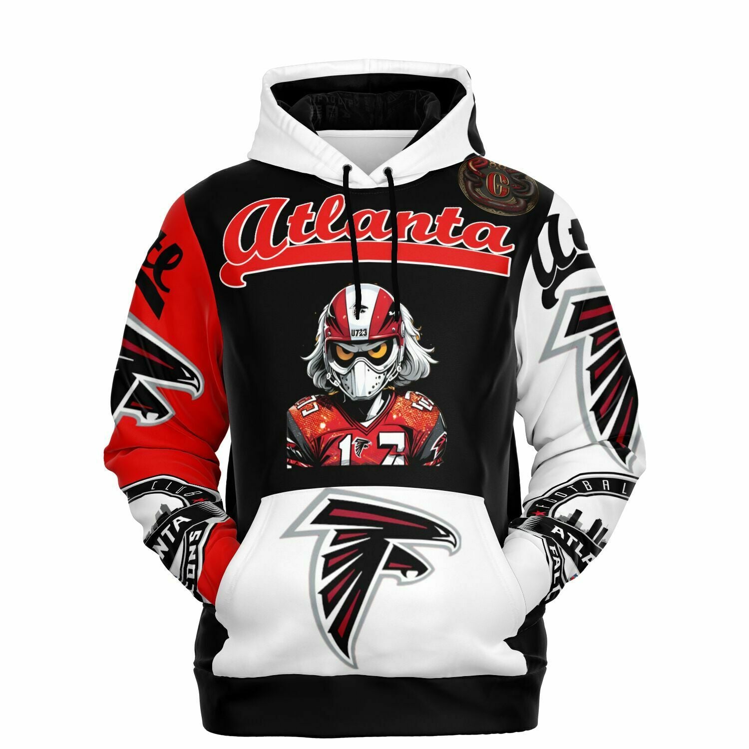  Majestic Threads Unisex Gray Atlanta Falcons Sundays Pullover  Hoodie : Sports & Outdoors