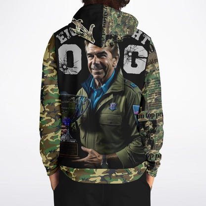 Fashion Hoodie - AOP Nick Saban Army Fatigue