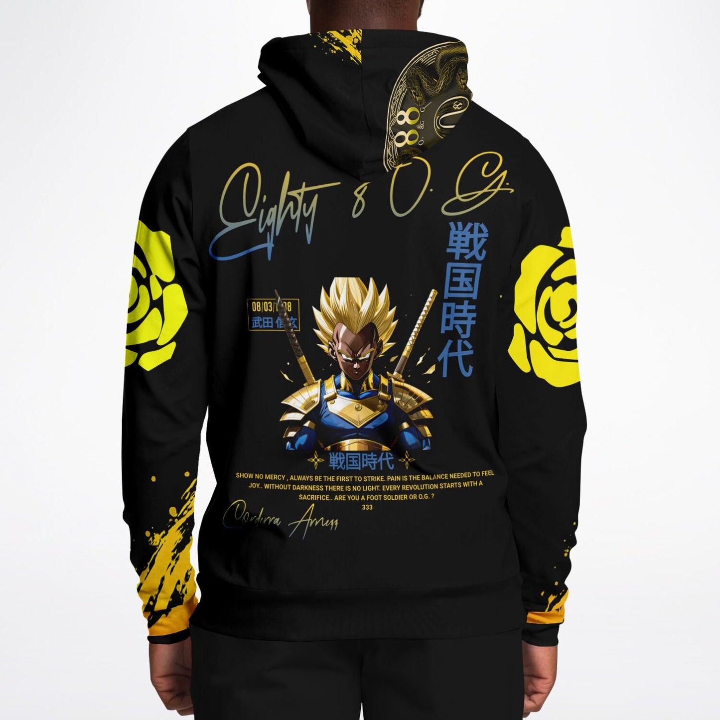 Athletic Hoodie - Blacc Saiyan