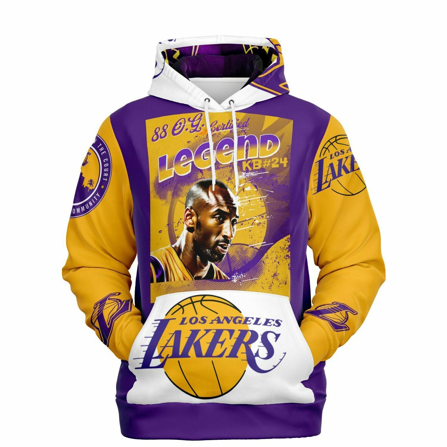 Athletic Hoodie - "El Mamba 24"