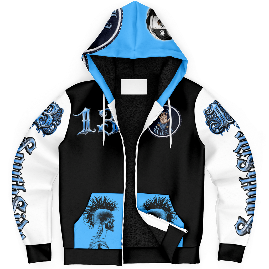 Southside Microfleece Ziphoodie - AOP