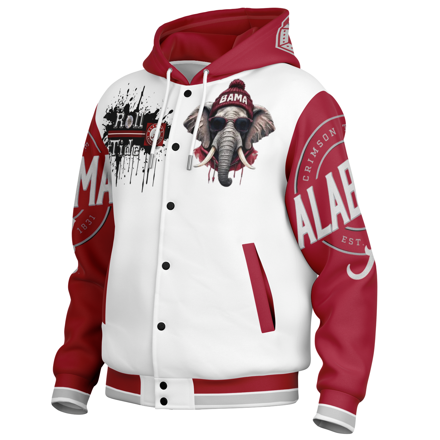 Crimson Tide Hooded Jacket -