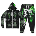 Black Saiyan  Ziphoodie & Jogger -