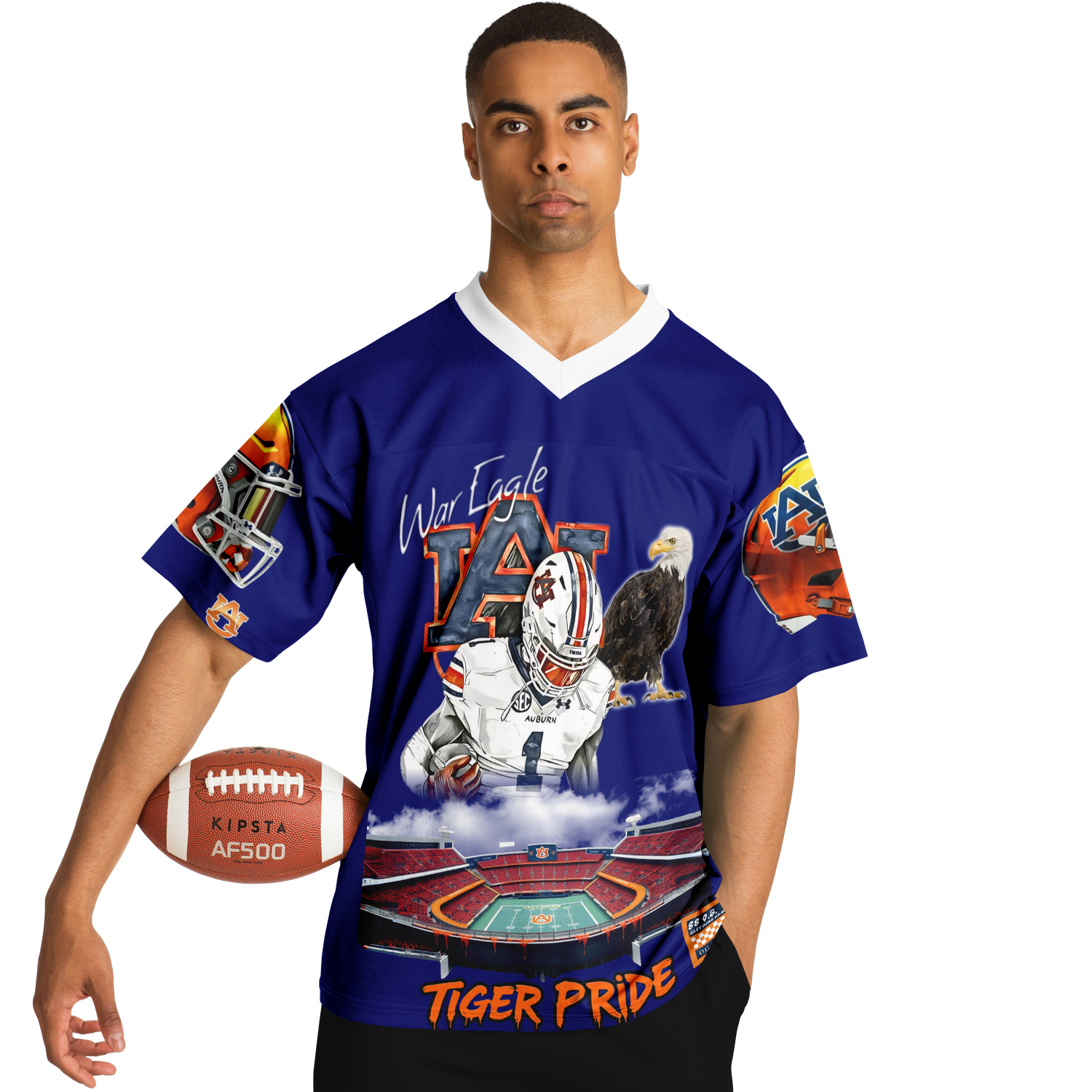 "TIGER PRIDE" FOOTBALL JERSEY