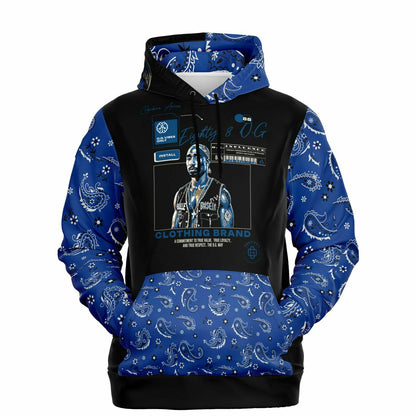 Athletic Hoodie - "  Blue O.G. Vibes Only"