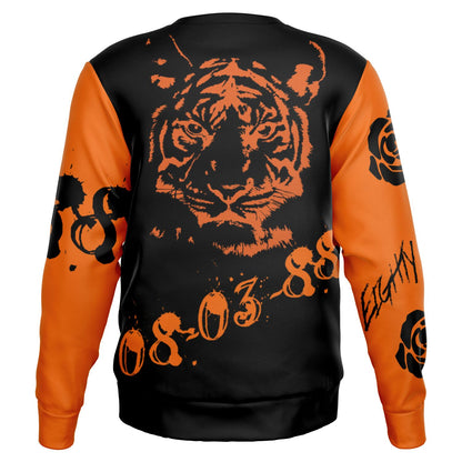 Fashion Sweatshirt - OG Rush Black & Orange