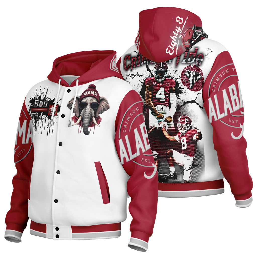Crimson Tide Hooded Jacket -