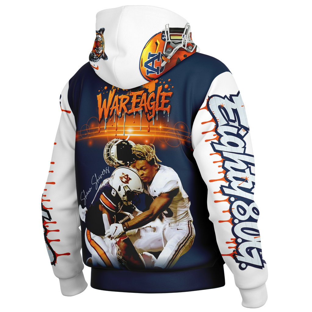 Auburn Tigers hooded varsity jacket