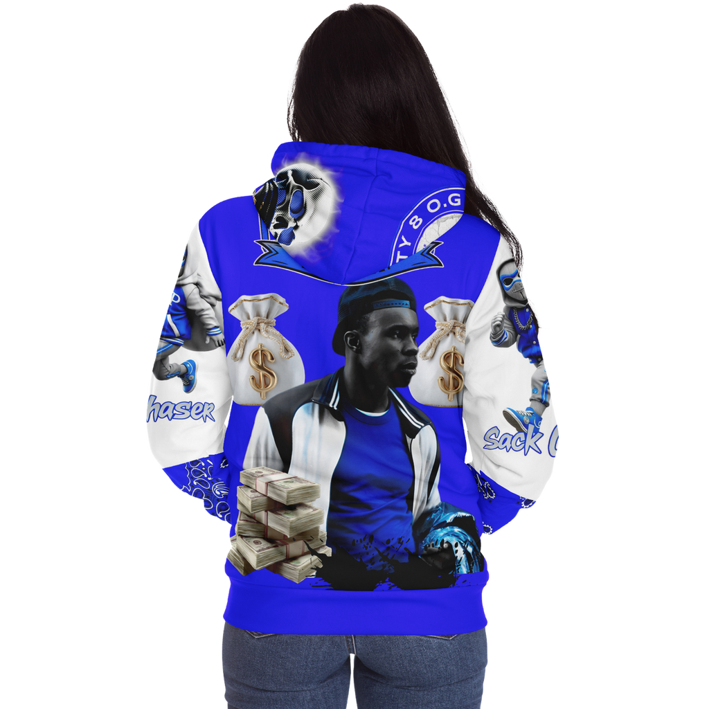 Sack Chaser Microfleece Ziphoodie - AOP