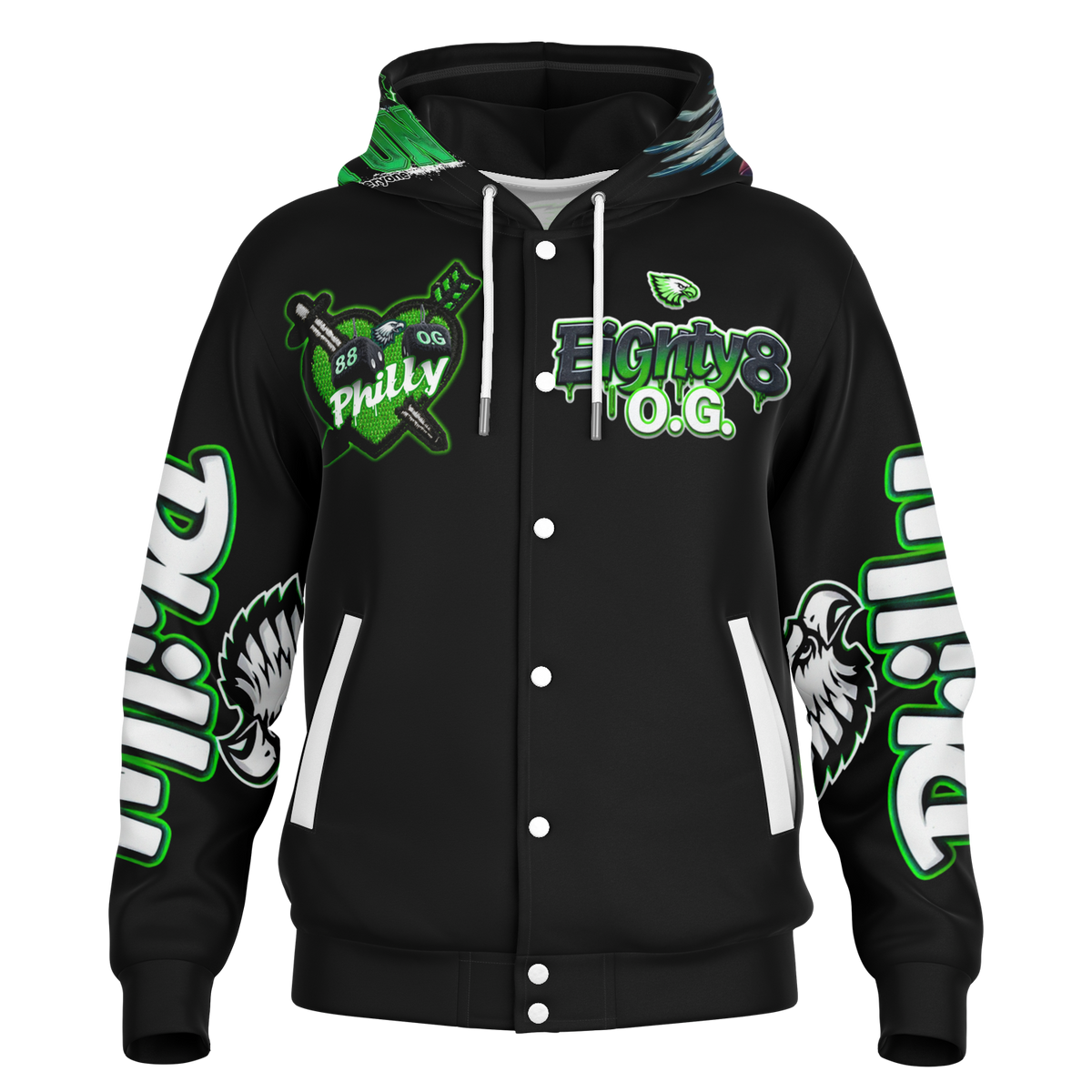 O.G Eagles Varsity Jacket copy