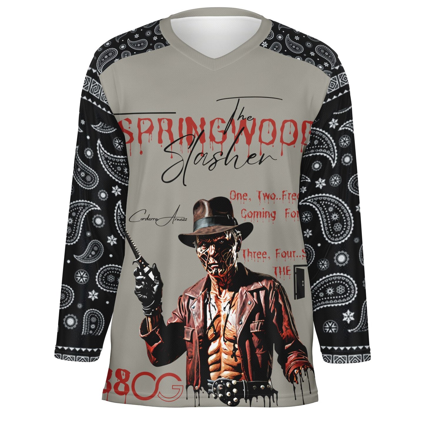 Ice Hockey Jersey - The Springwood Slasher