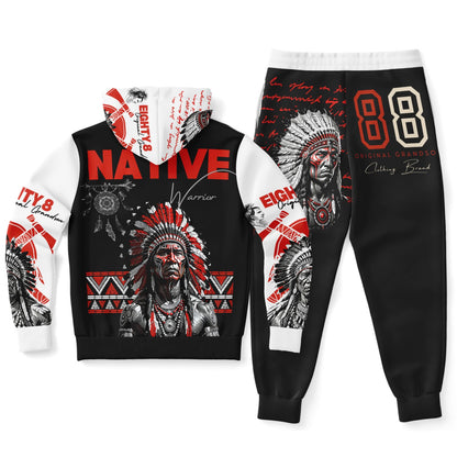 Fashion Ziphoodie & Jogger - Native Warrior