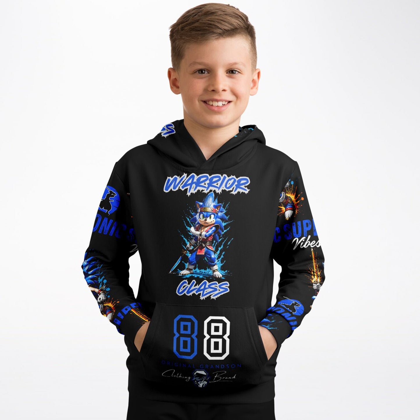 Fashion Kids Hoodie - Warrior Class