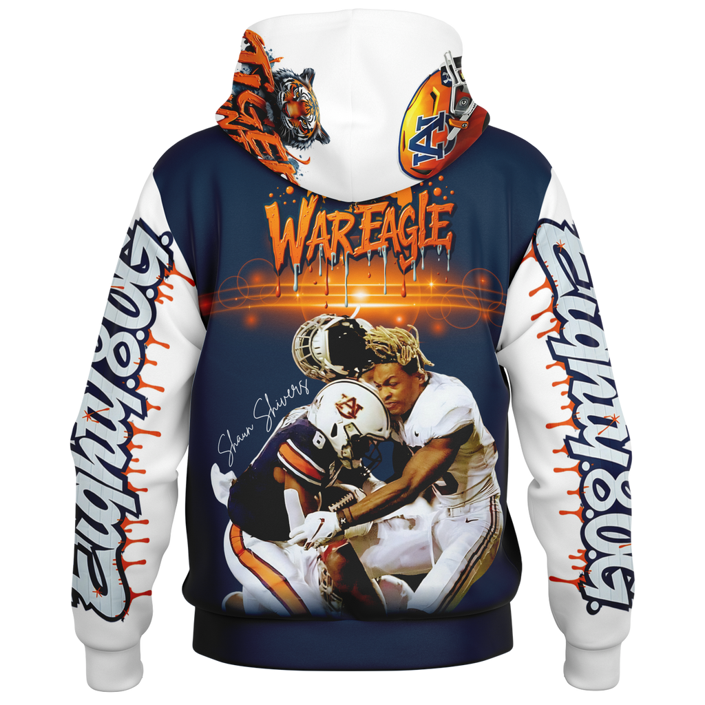 Auburn Tigers hooded varsity jacket