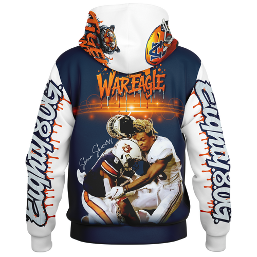 Auburn Tigers hooded varsity jacket