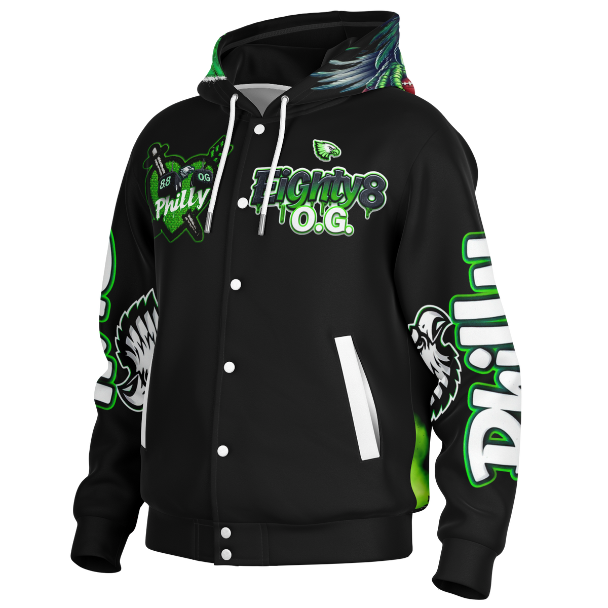 O.G Eagles Varsity Jacket copy