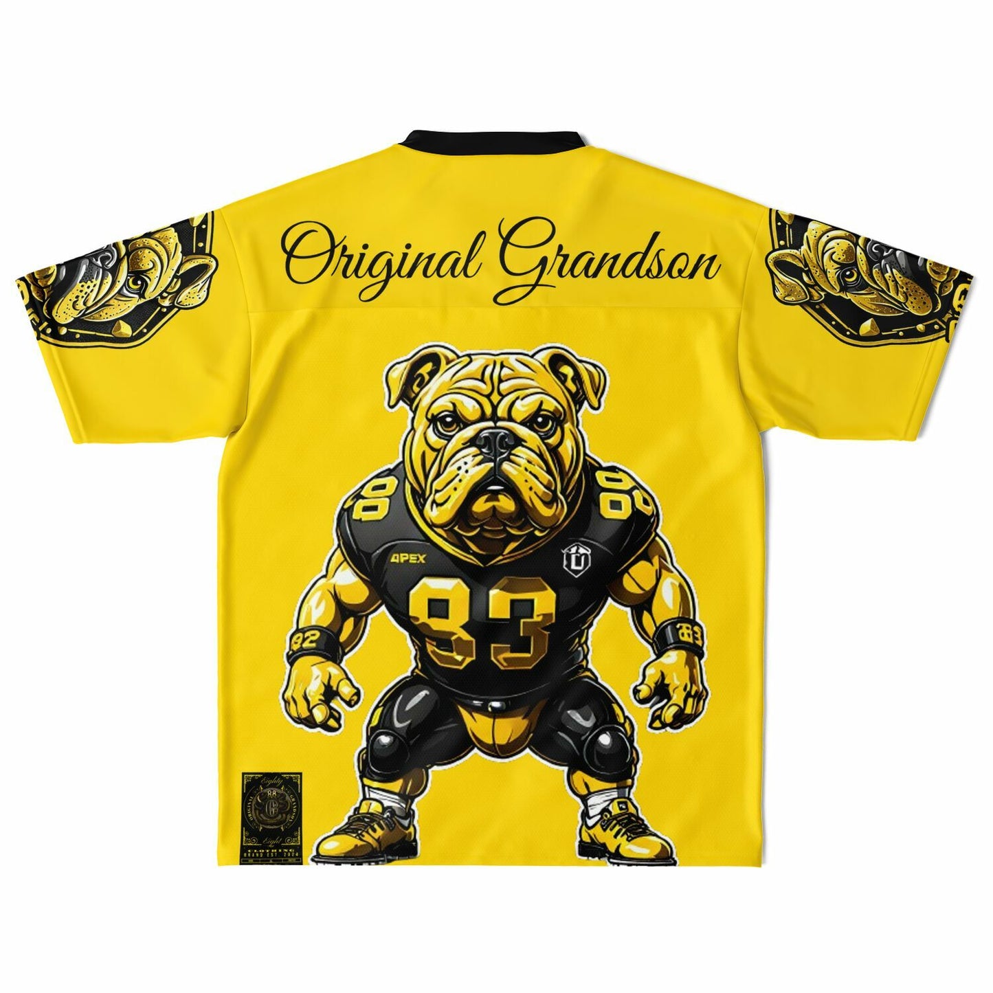 Football Jersey - Lafayette  Gold homecoming