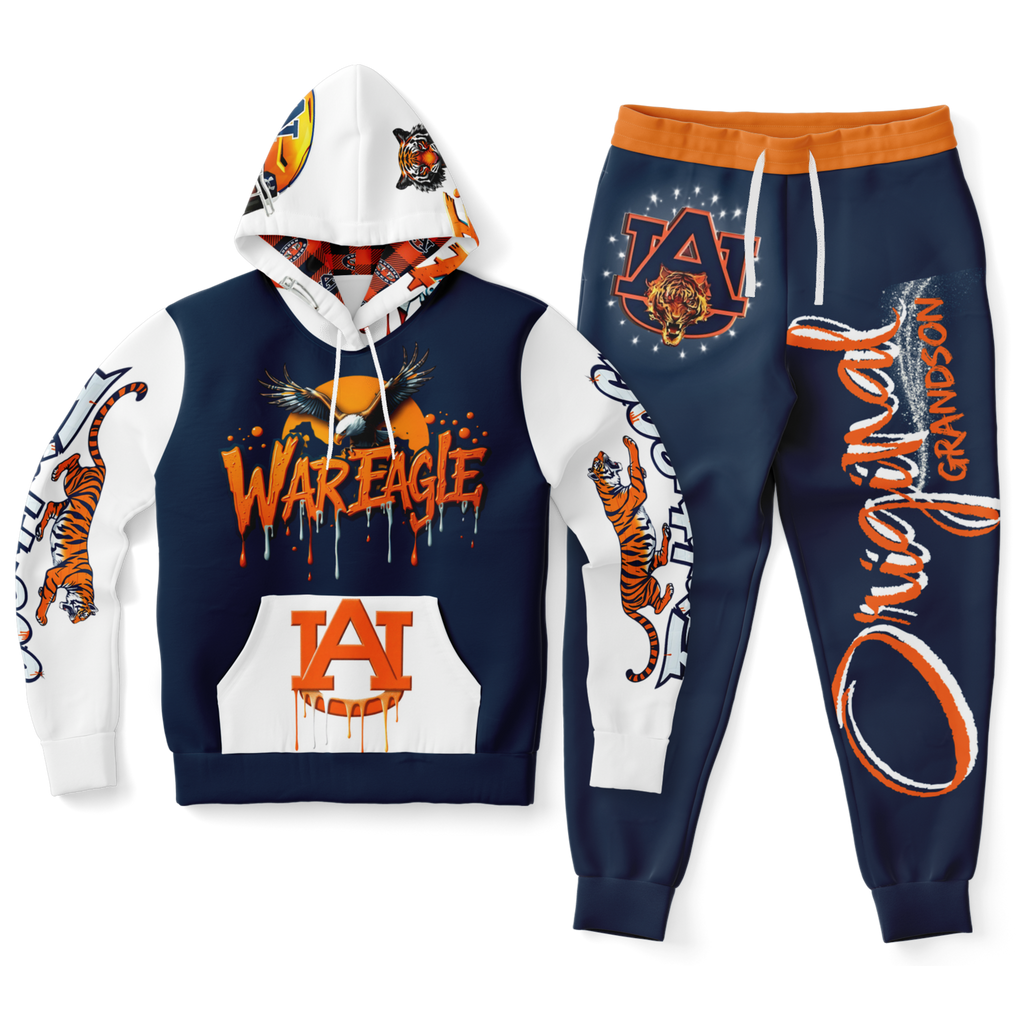 Fashion Hoodie & Jogger  Set- Tiger Country