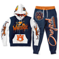 Fashion Hoodie & Jogger  Set- Tiger Country