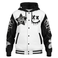 Drago Hooded Baseball Jacket - AOP