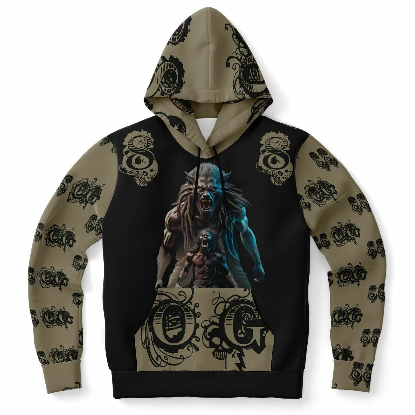 Fashion Hoodie - AOP CREATURES OF THE NIGHT