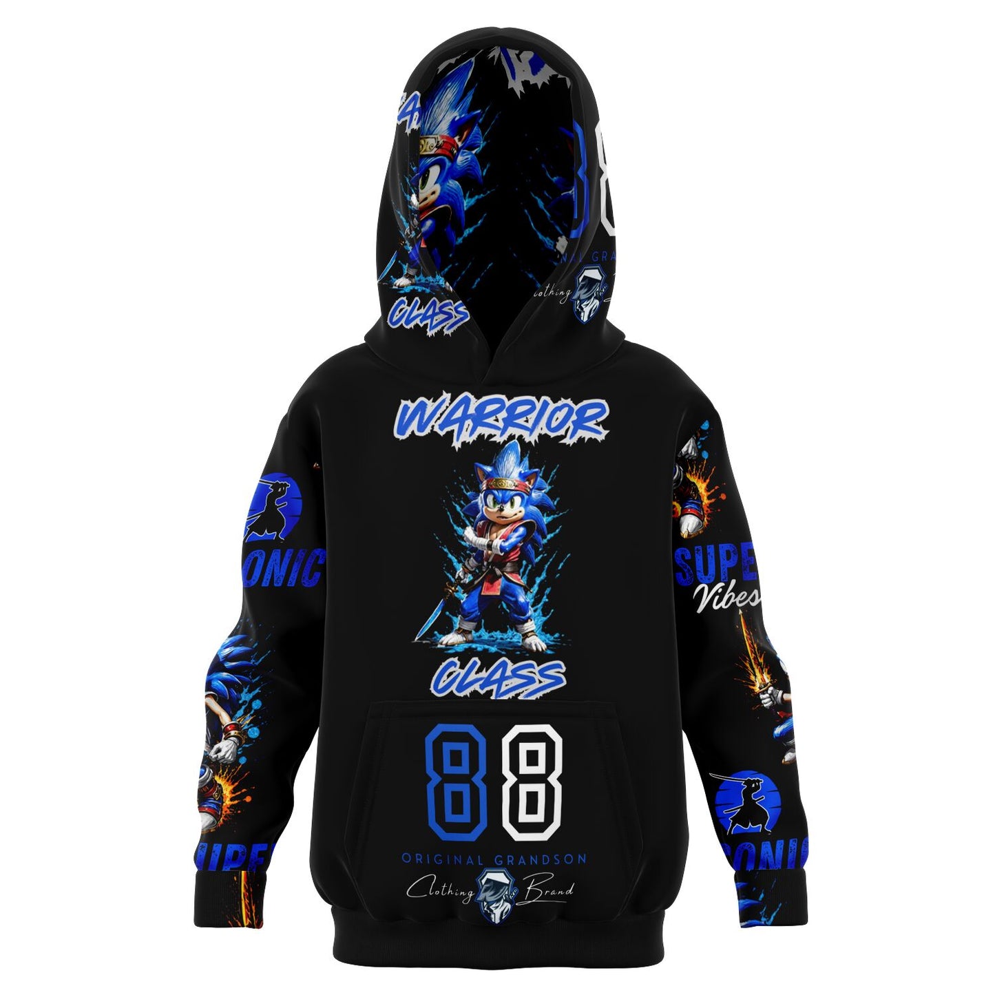 Fashion Kids Hoodie - Warrior Class