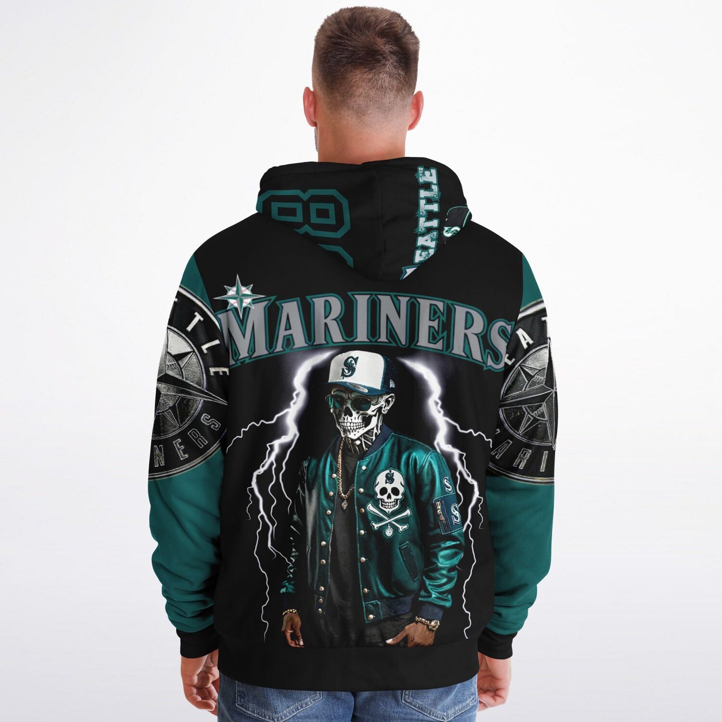 Microfleece Ziphoodie - Mariners midnight