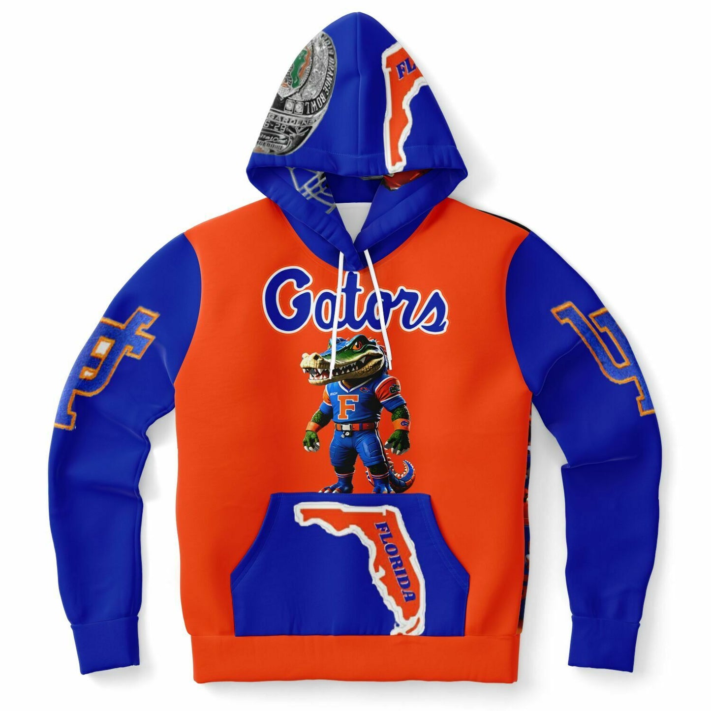 Athletic Hoodie - "  O.G. Gator Pride"