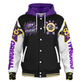 Ravens Hooded Baseball Jacket - AOP