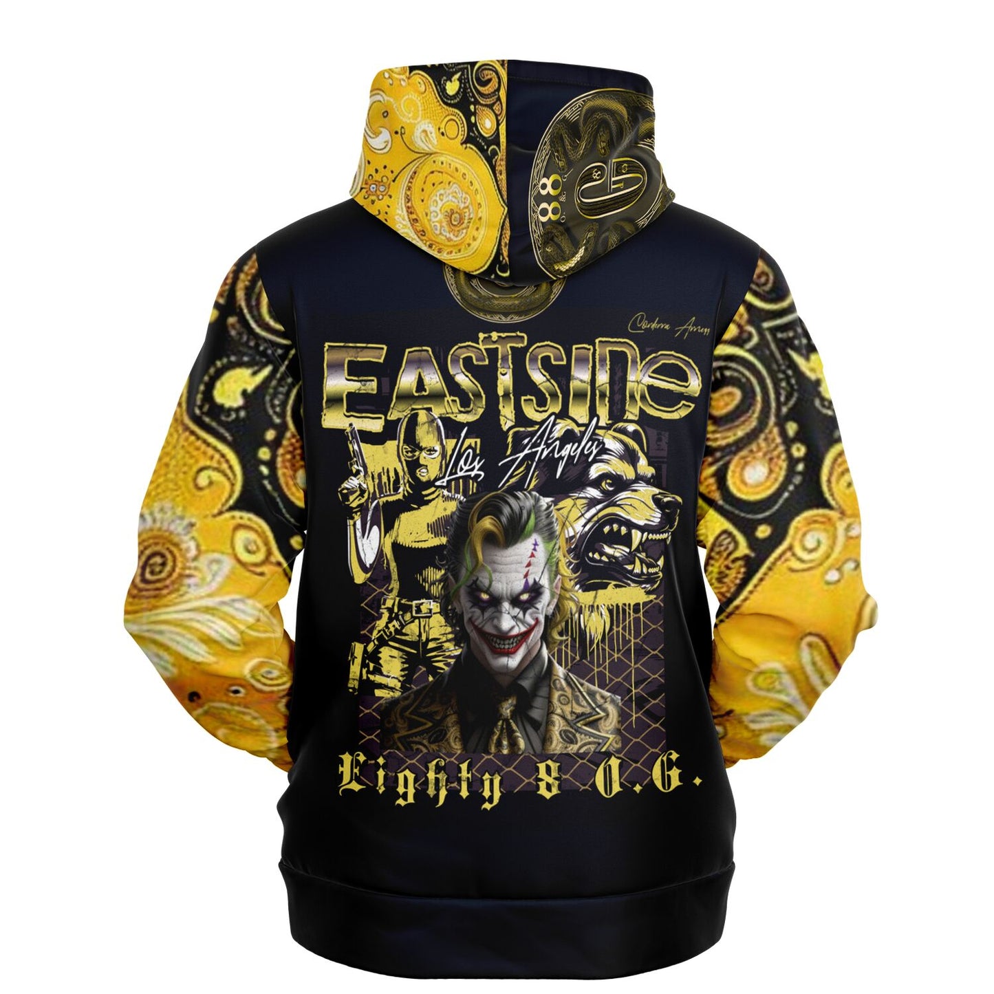 Athletic Hoodie -  "Eastside LA"