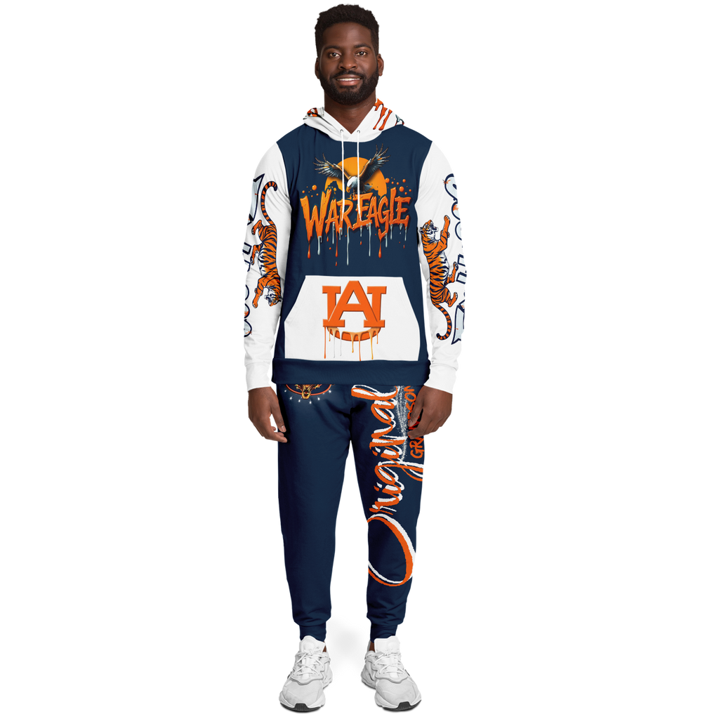 Fashion Hoodie & Jogger  Set- Tiger Country