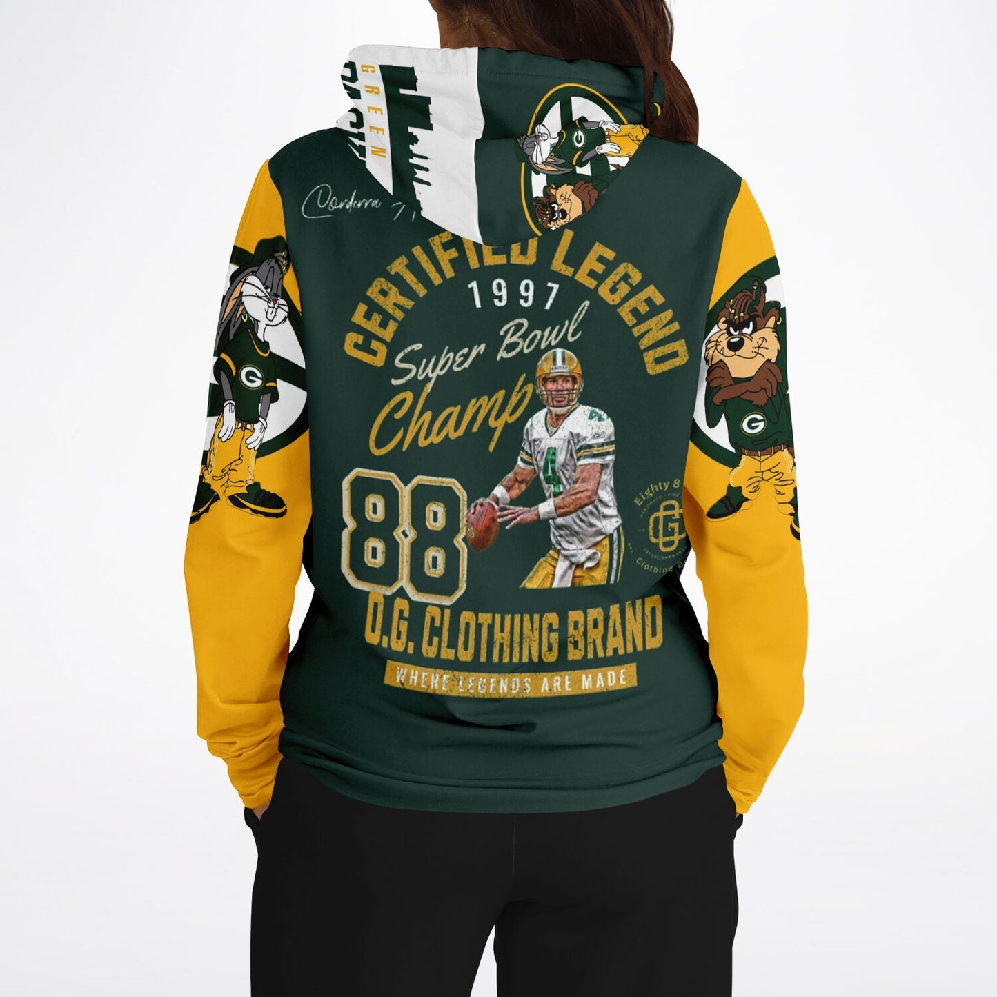 Athletic Hoodie - " 97 Super Bowl Champs"