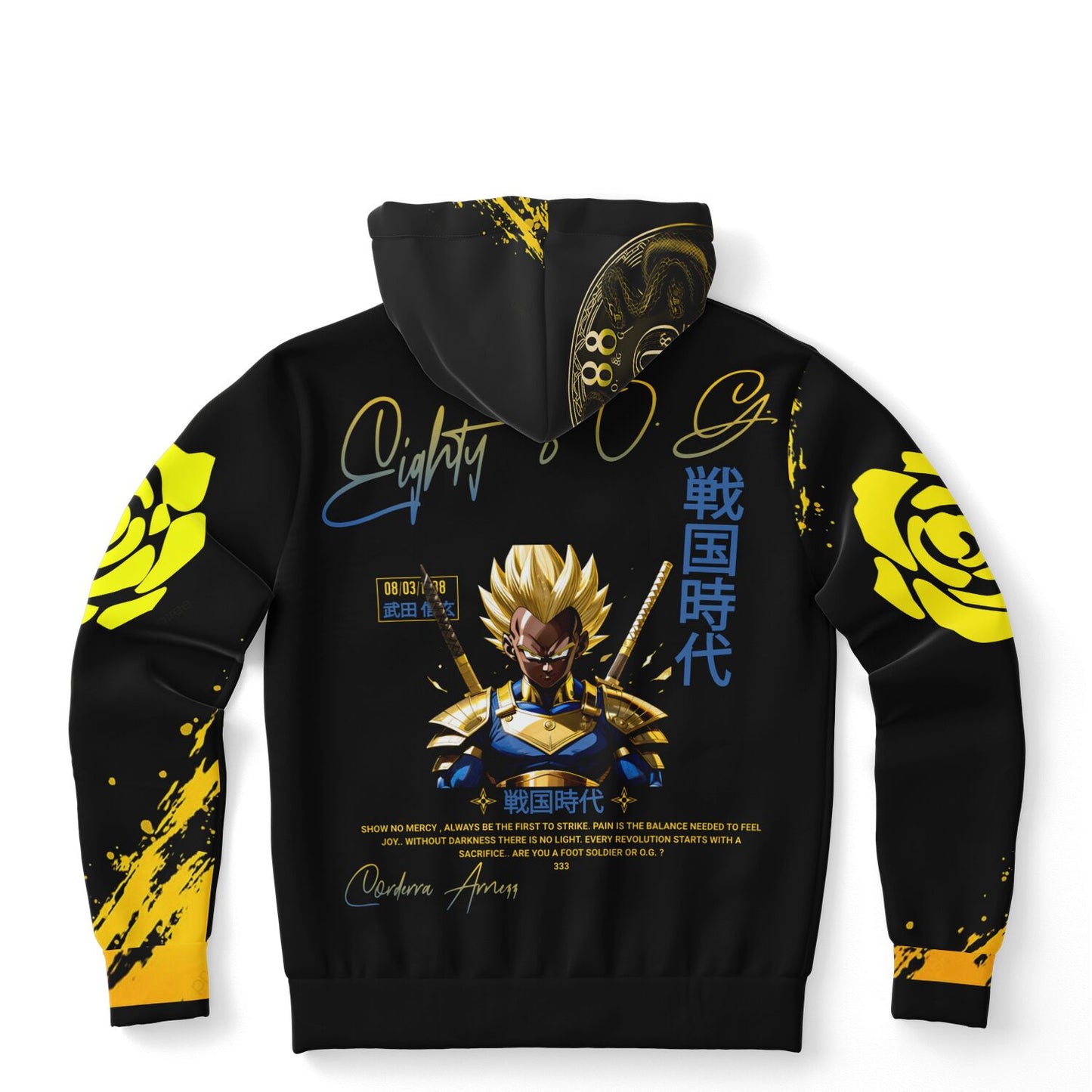 Athletic Hoodie - Blacc Saiyan