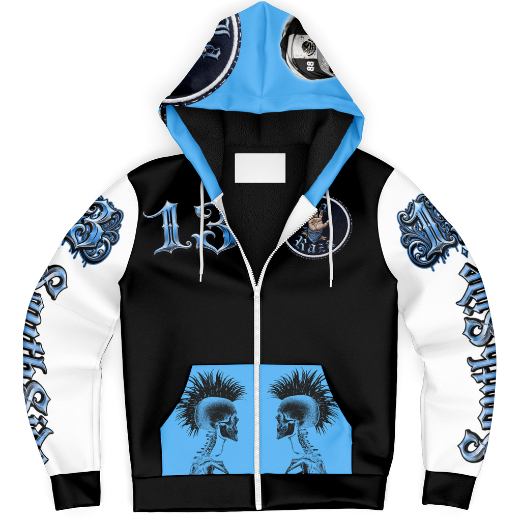 Southside Microfleece Ziphoodie - AOP