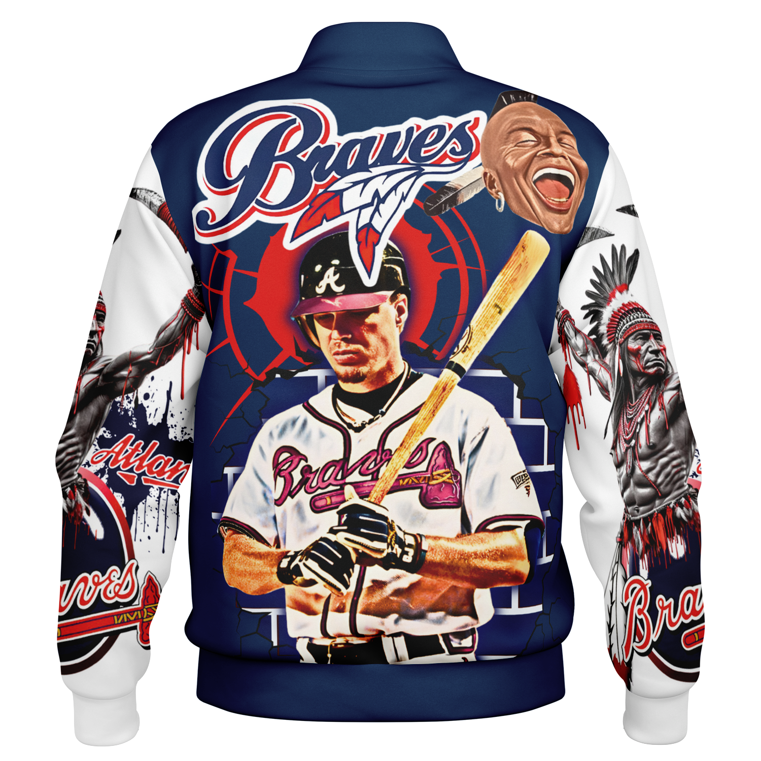 Baseball Jacket - Braves Throwback