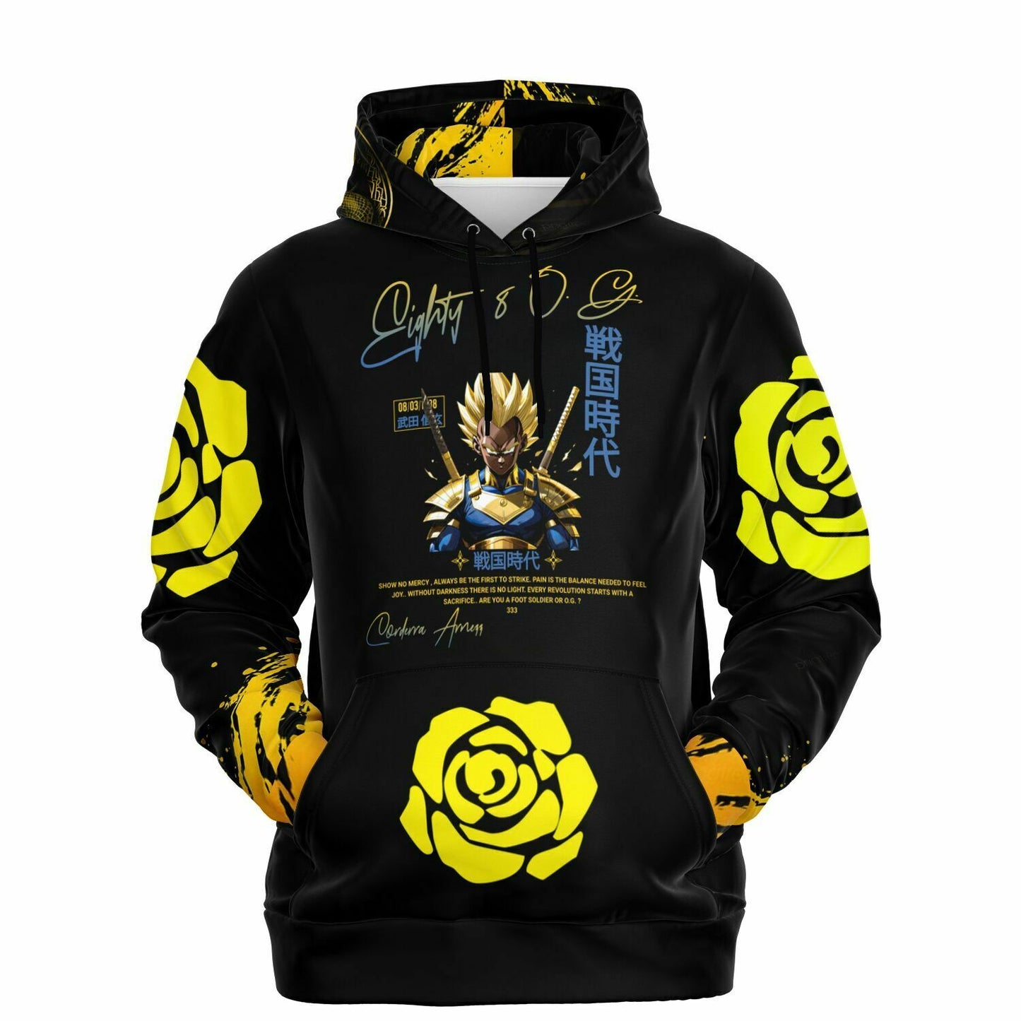 Athletic Hoodie - Blacc Saiyan