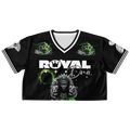 Royal DNA Cropped Football Jersey - AOP