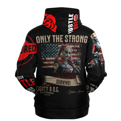 Athletic Hoodie - "Only The Strong "