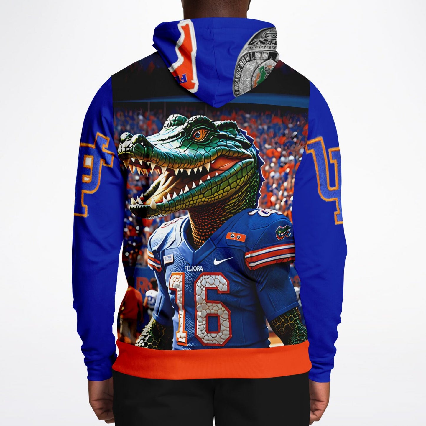 Athletic Hoodie - "  O.G. Gator Pride"