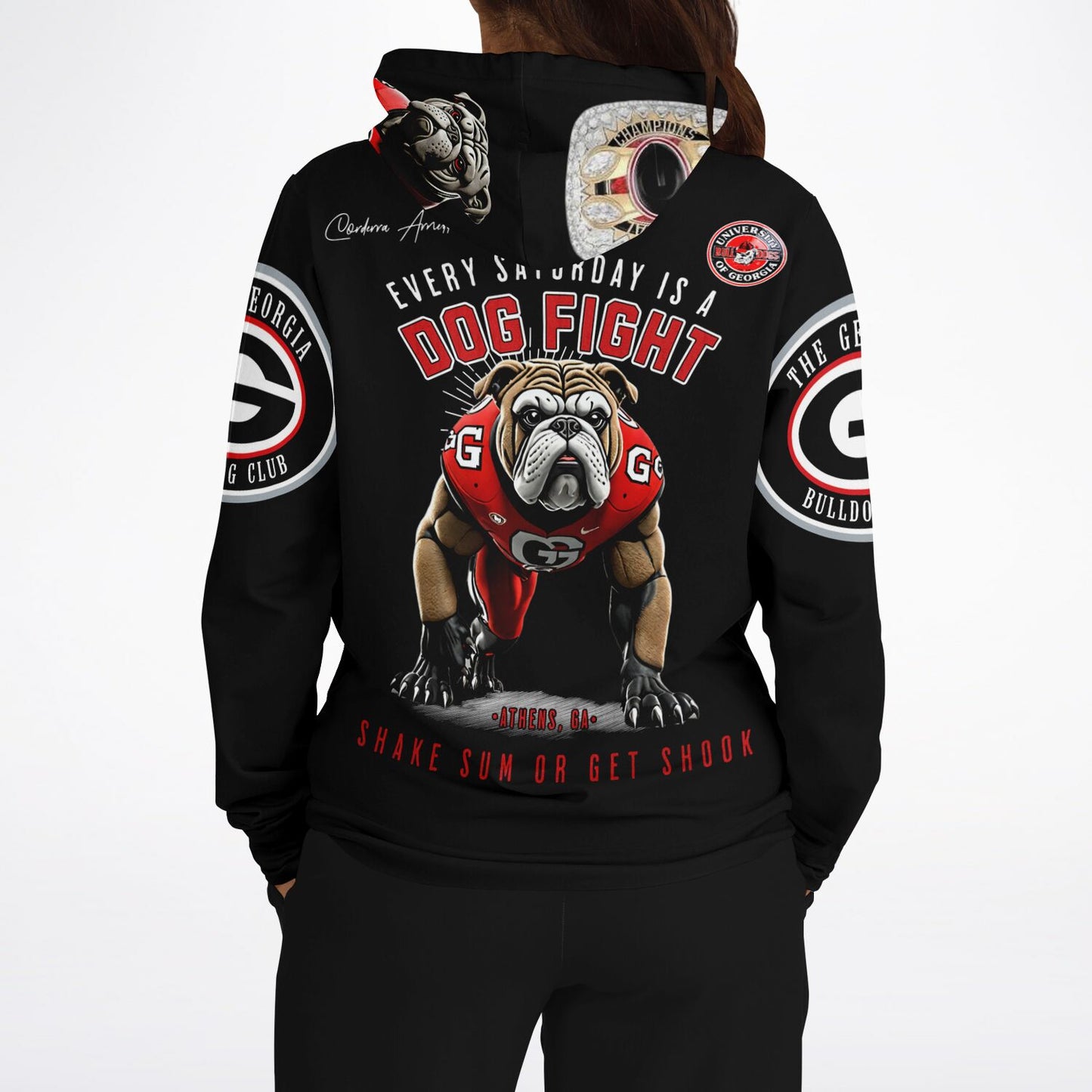 Athletic Hoodie - Georgia Bulldog Pride