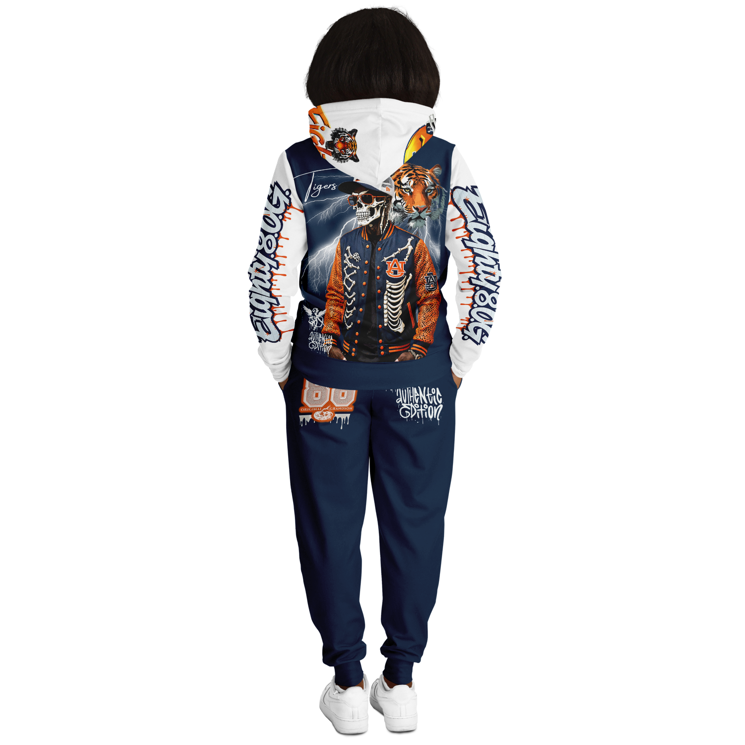 Fashion Hoodie & Jogger  Set- Tiger Country