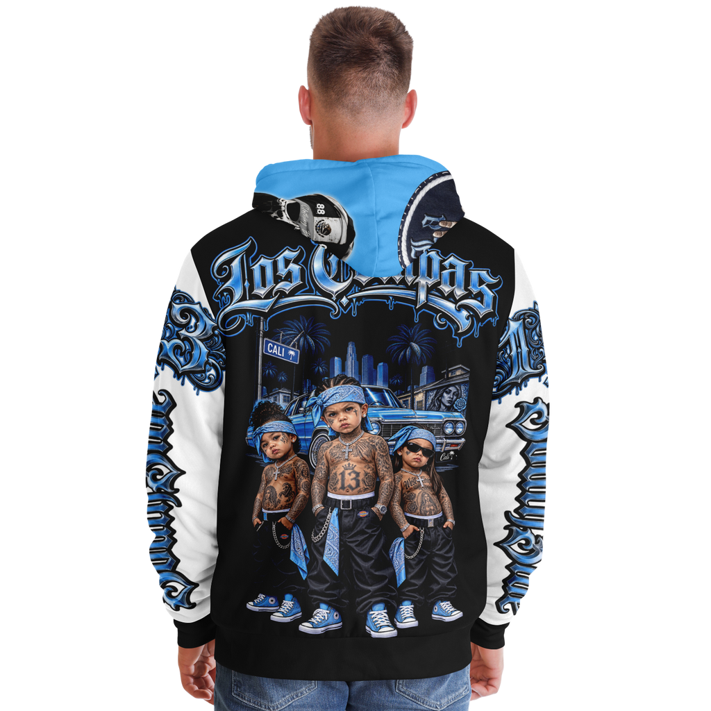 Southside Microfleece Ziphoodie - AOP