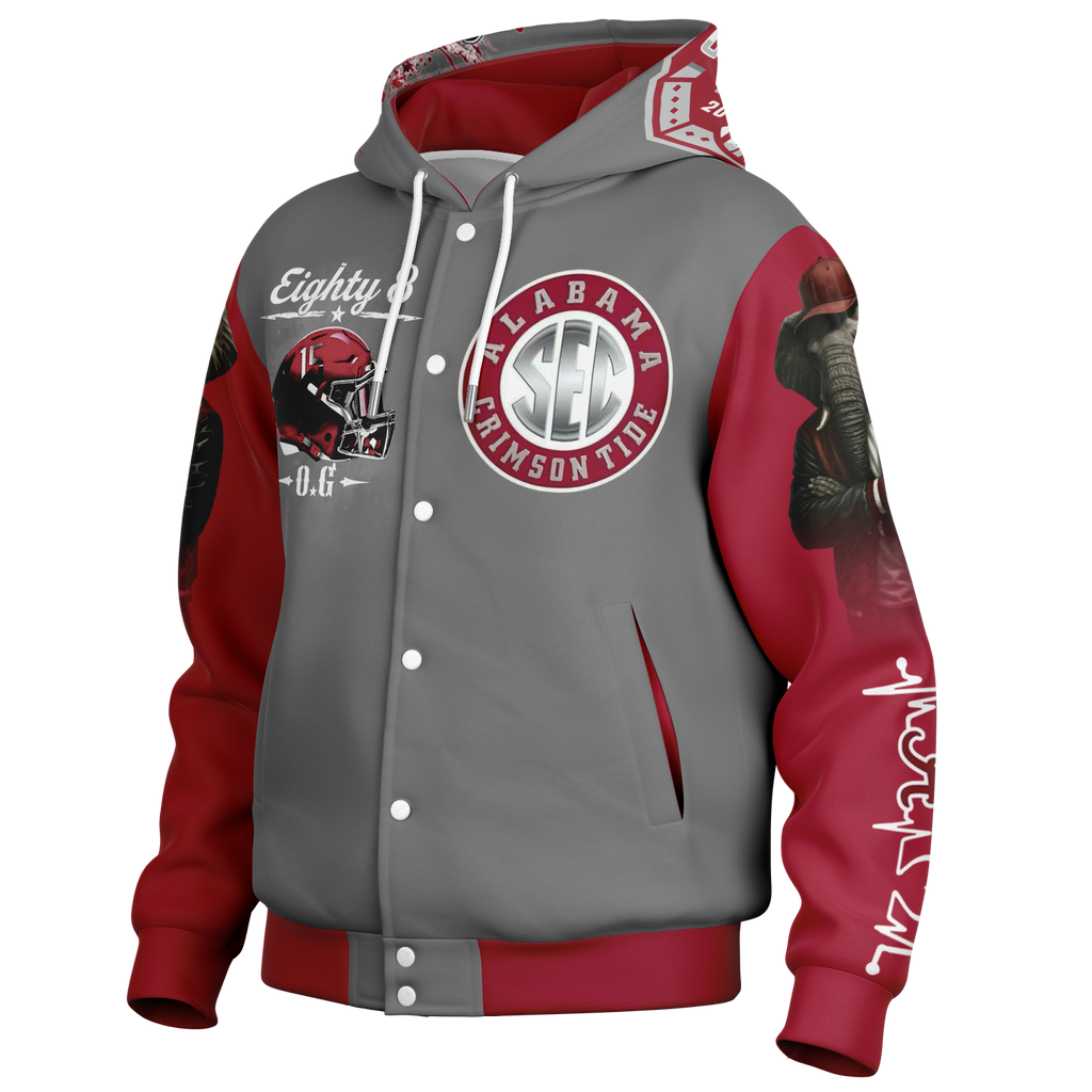Big Bama Custom 1 of 1 Varsity Jacket copy