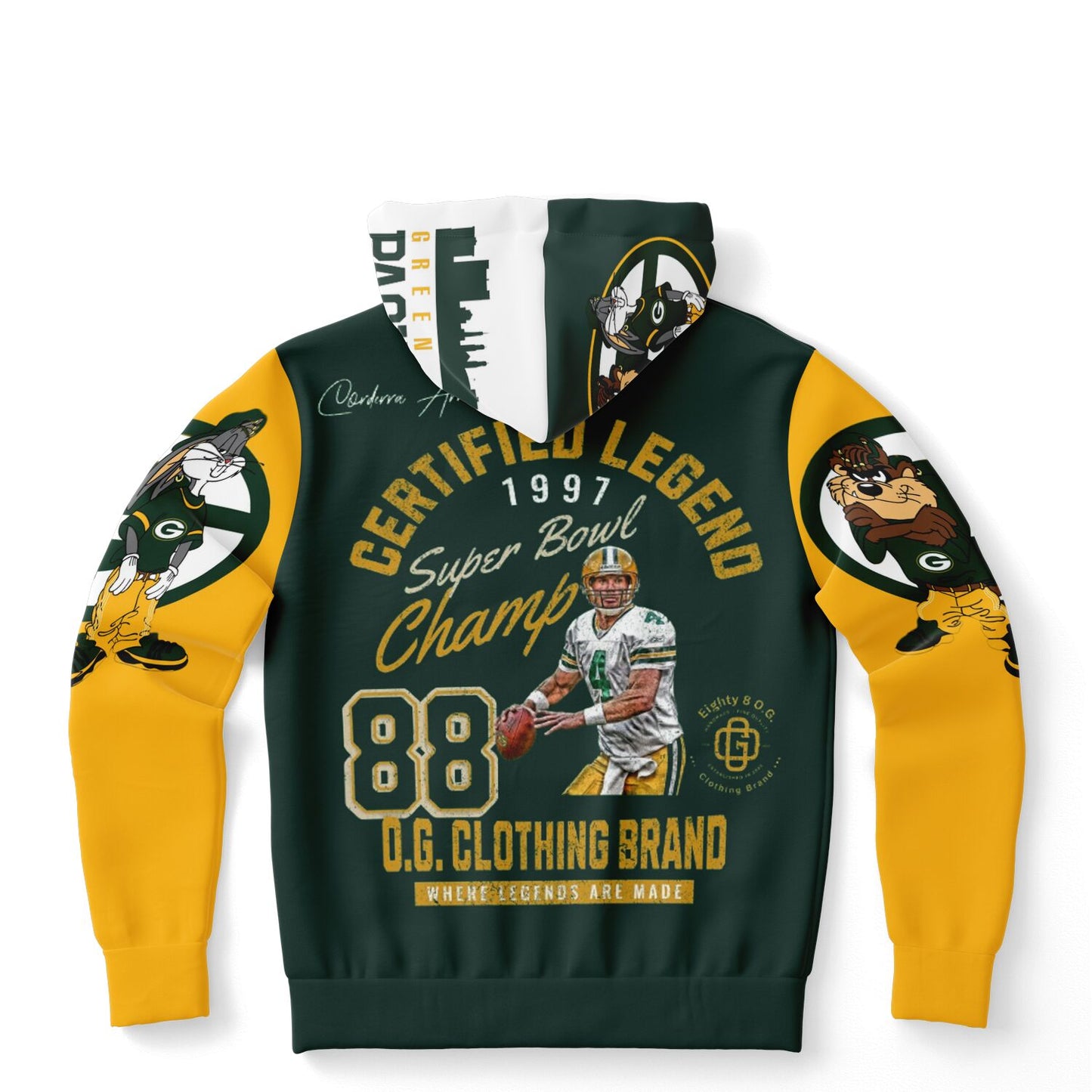 Athletic Hoodie - " 97 Super Bowl Champs"