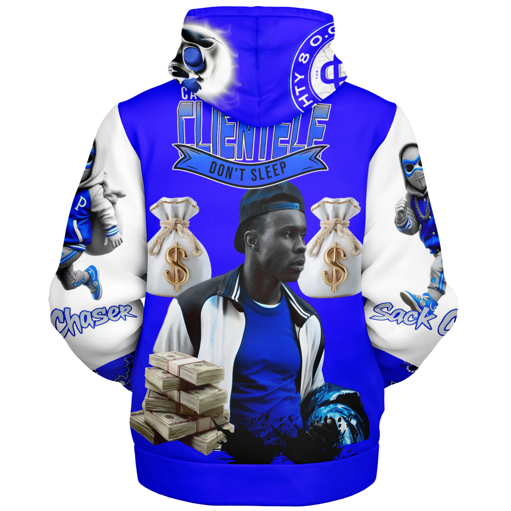 Sack Chaser Microfleece Ziphoodie - AOP