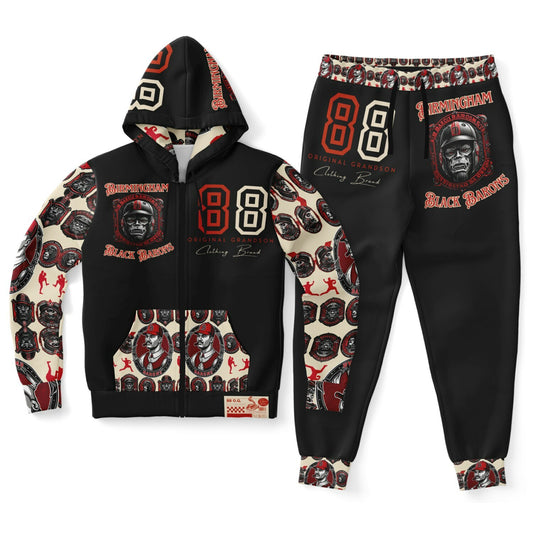 Athletic Ziphoodie & Jogger - Birmingham Black Barons