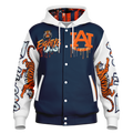 Auburn Tigers hooded varsity jacket
