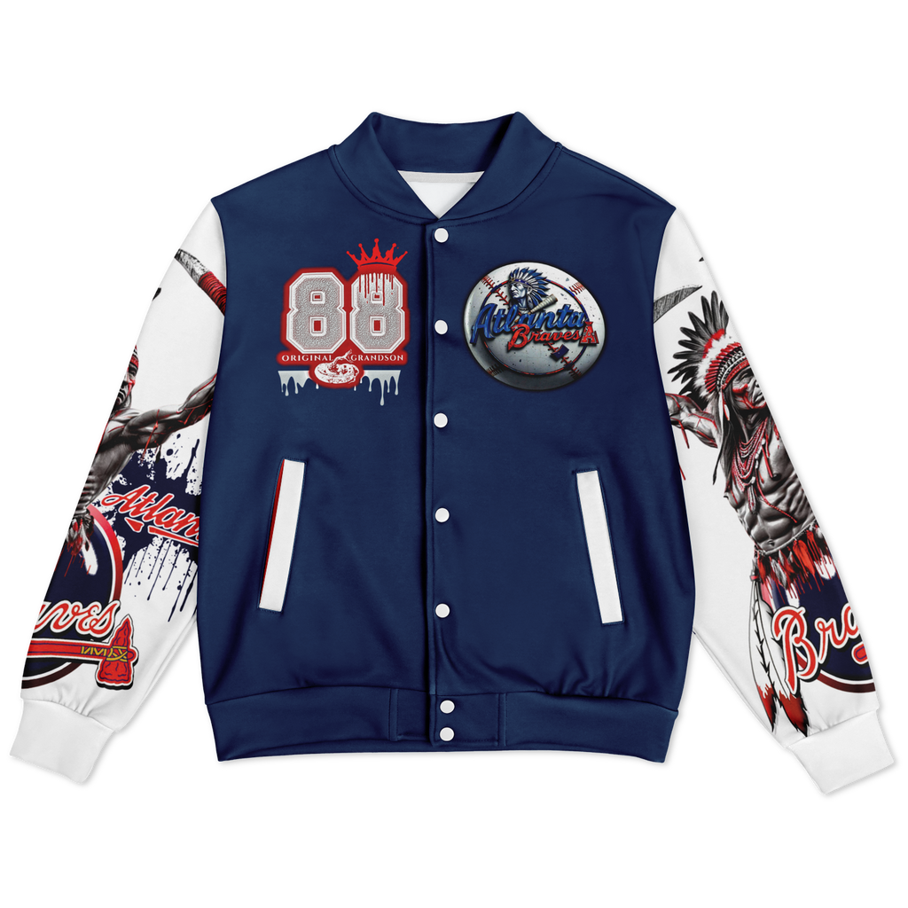 Baseball Jacket - Braves Throwback