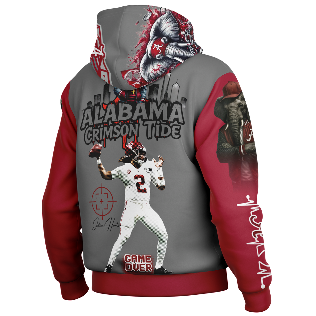 Big Bama Custom 1 of 1 Varsity Jacket copy