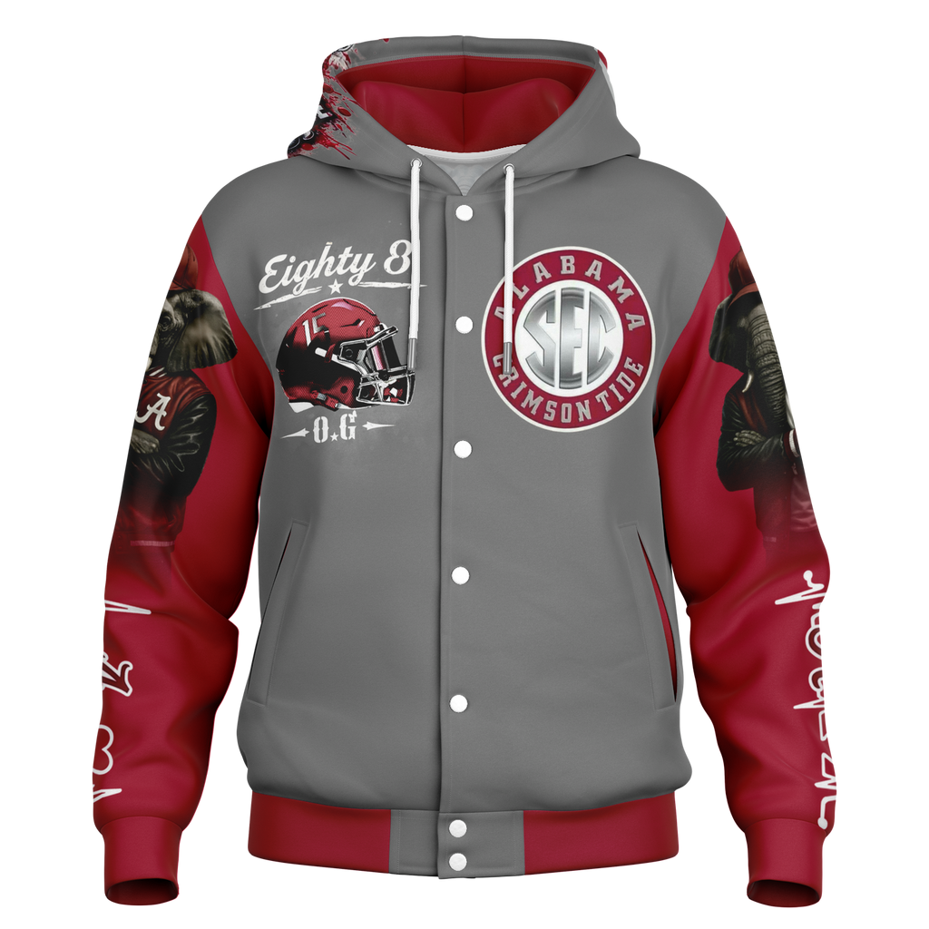 Big Bama Custom 1 of 1 Varsity Jacket copy